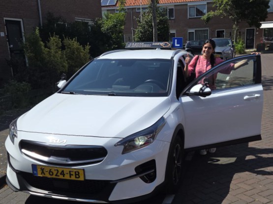 Gefeliciteerd Alisar — jij hebt het gehaald!