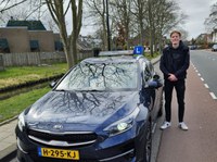 Net als zijn zus is Martijn ook in 1x geslaagd